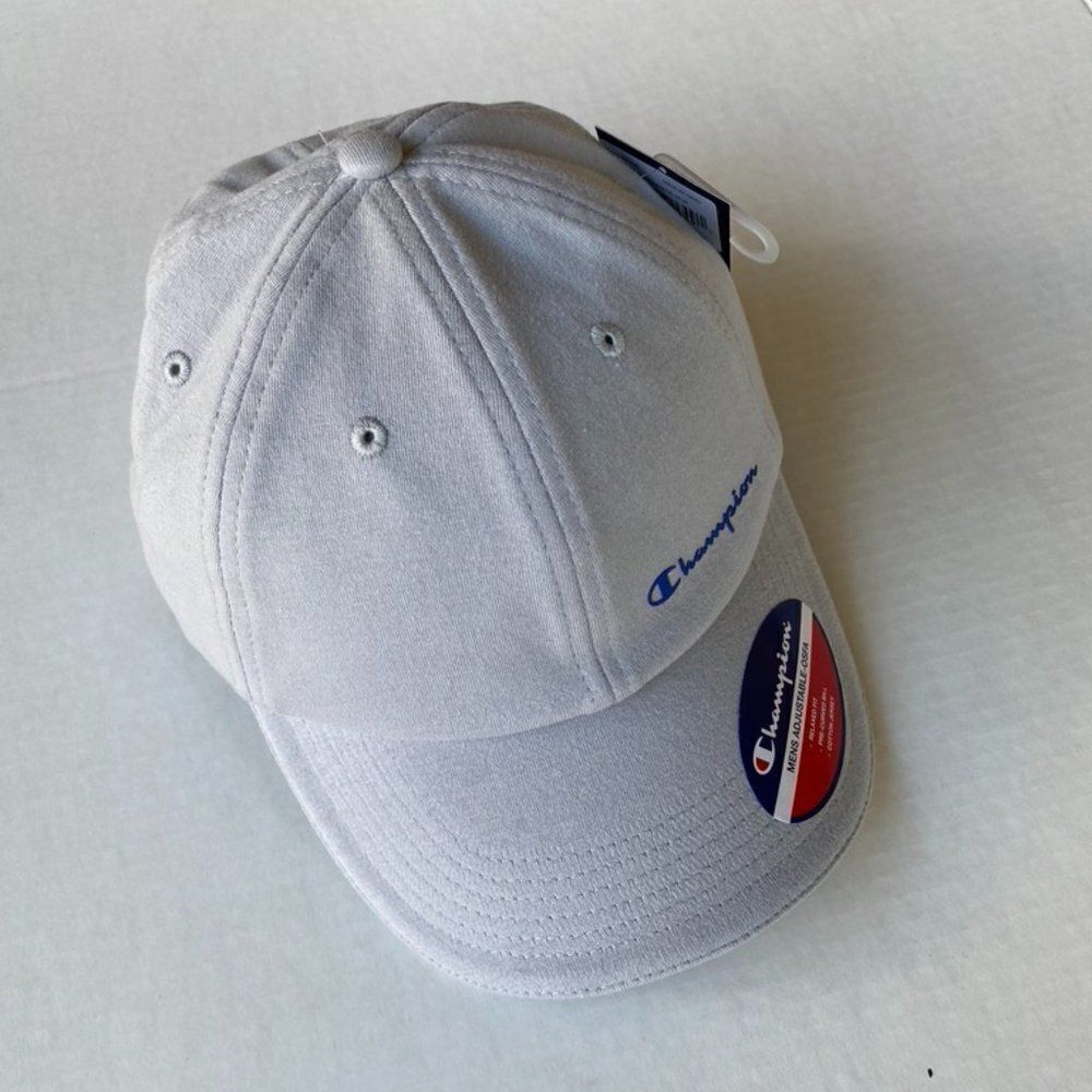 Champion Mens Gray Adjustable Ball‎ Hat O/S